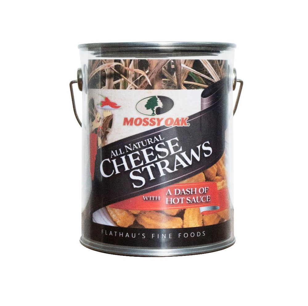 Mossy Oak Cheese Straw- 6oz Can